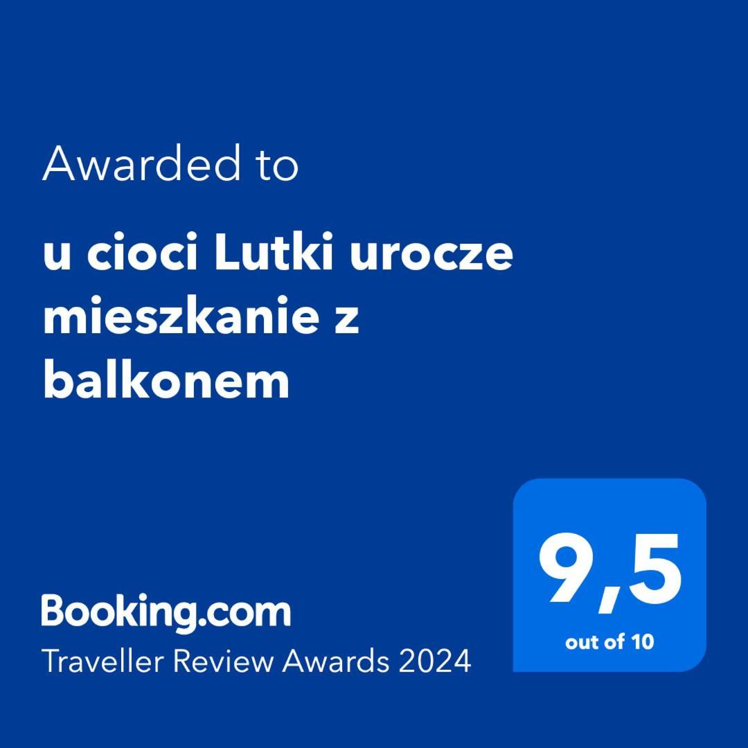 U Cioci Lutki Urocze Mieszkanie Z Balkonem 克拉科夫 外观 照片